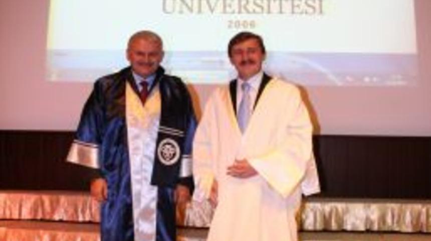 Erzincan &Uuml;niversitesi'nden Bakan Yıldırım&rsquo; a Fahri Doktora &uuml;nvanı