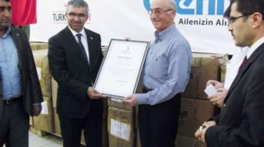 Çetinkaya Şirketler Grubu Van'a yardım elini uzattı