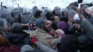 HES protestosunda arbede: 16 yaralı