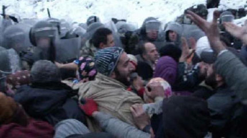 HES protestosunda arbede: 16 yaralı