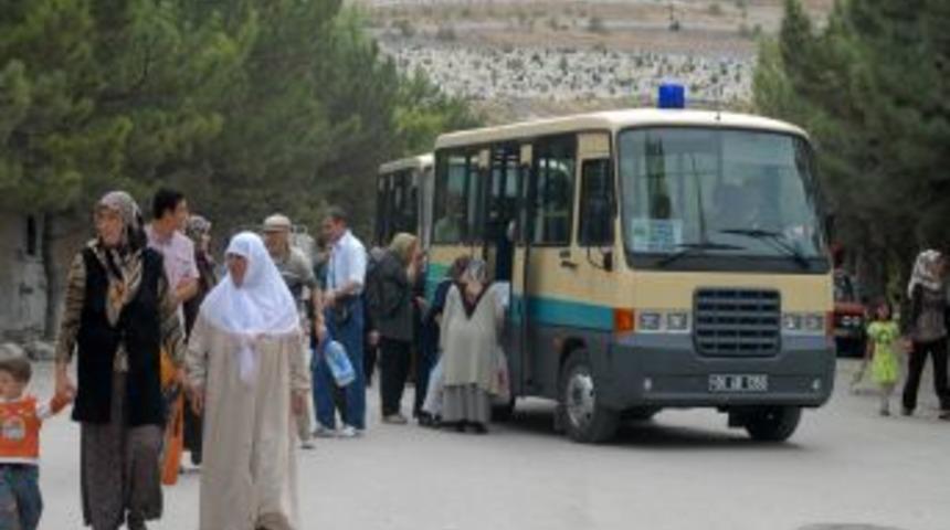 B&uuml;y&uuml;kşehir'den mezarlık giriş &ccedil;ıkışlarına d&uuml;zenleme