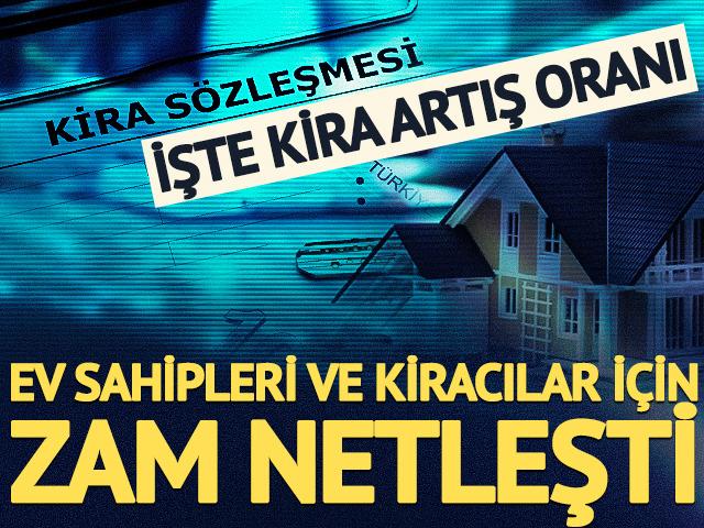 Ekim ayı kira artış oranı belli oldu! Ev sahibi ve kiracılar bekliyordu, rakam netleşti