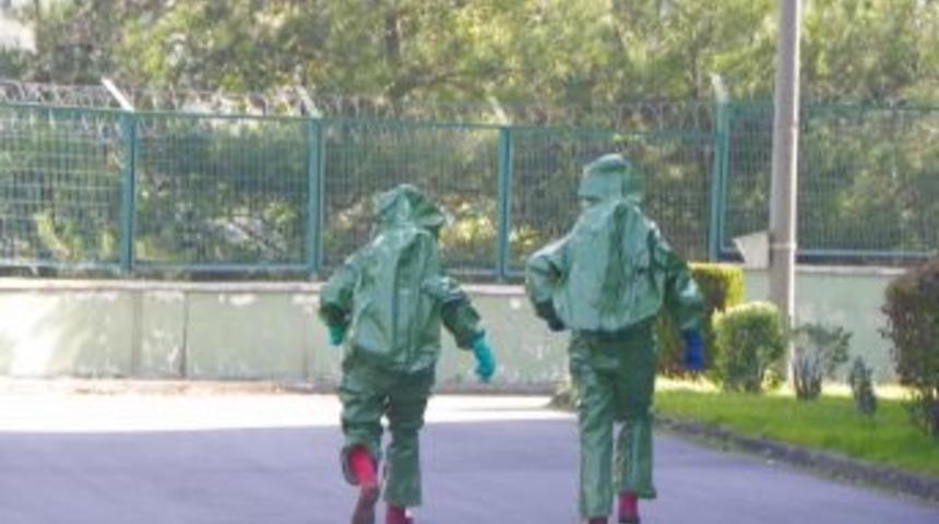 İ&ccedil;me suyu arıtma tesisindeki klor sızıntısından 5 kişi zehirlendi