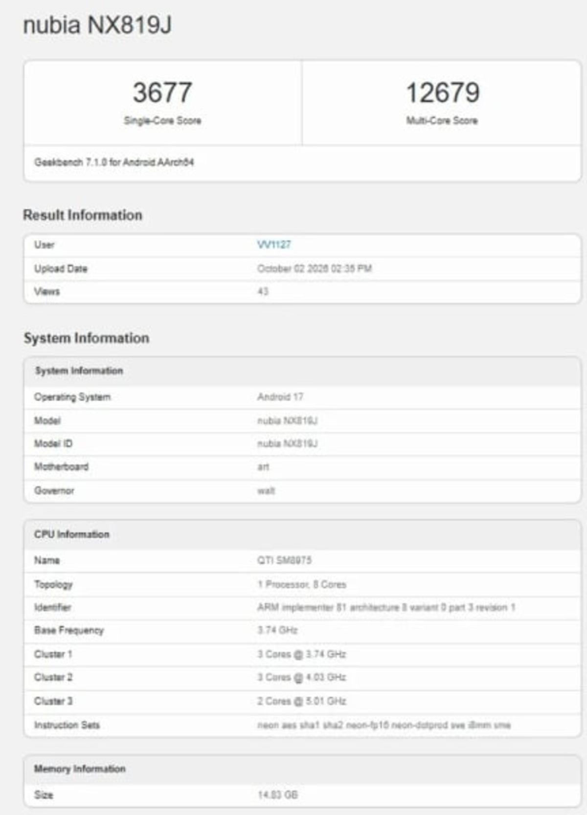 RedMagic 12 Pro+ Geekbench te göründü: İşte performansı 1