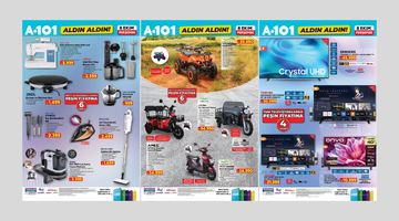 A101'e elektrikli moped geliyor! 8 Ekim 2026 A101 Kataloğu