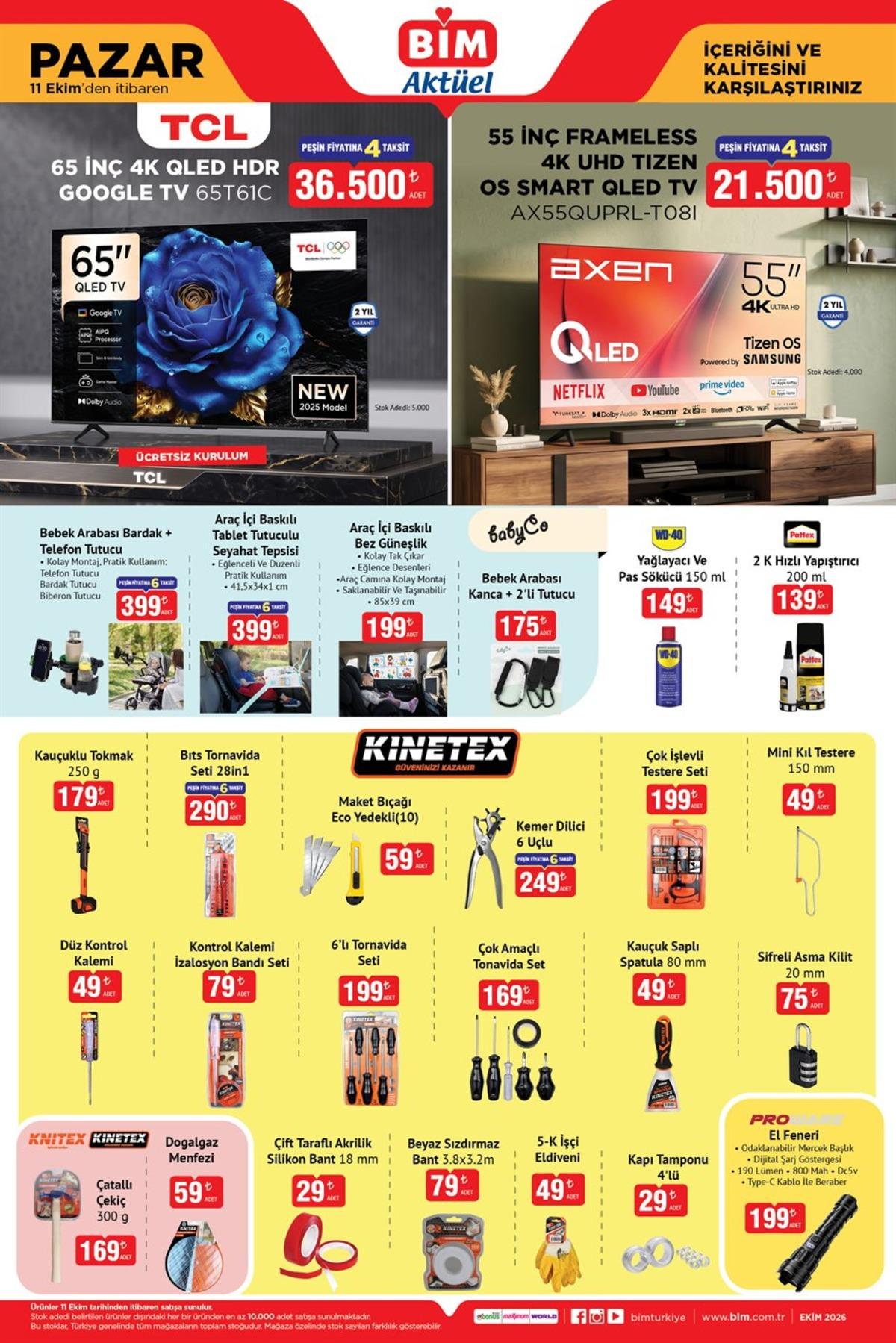 BİM e Philips dikey süpürge geliyor! 9-11 Ekim 2026 BİM Aktüel Kataloğu 5