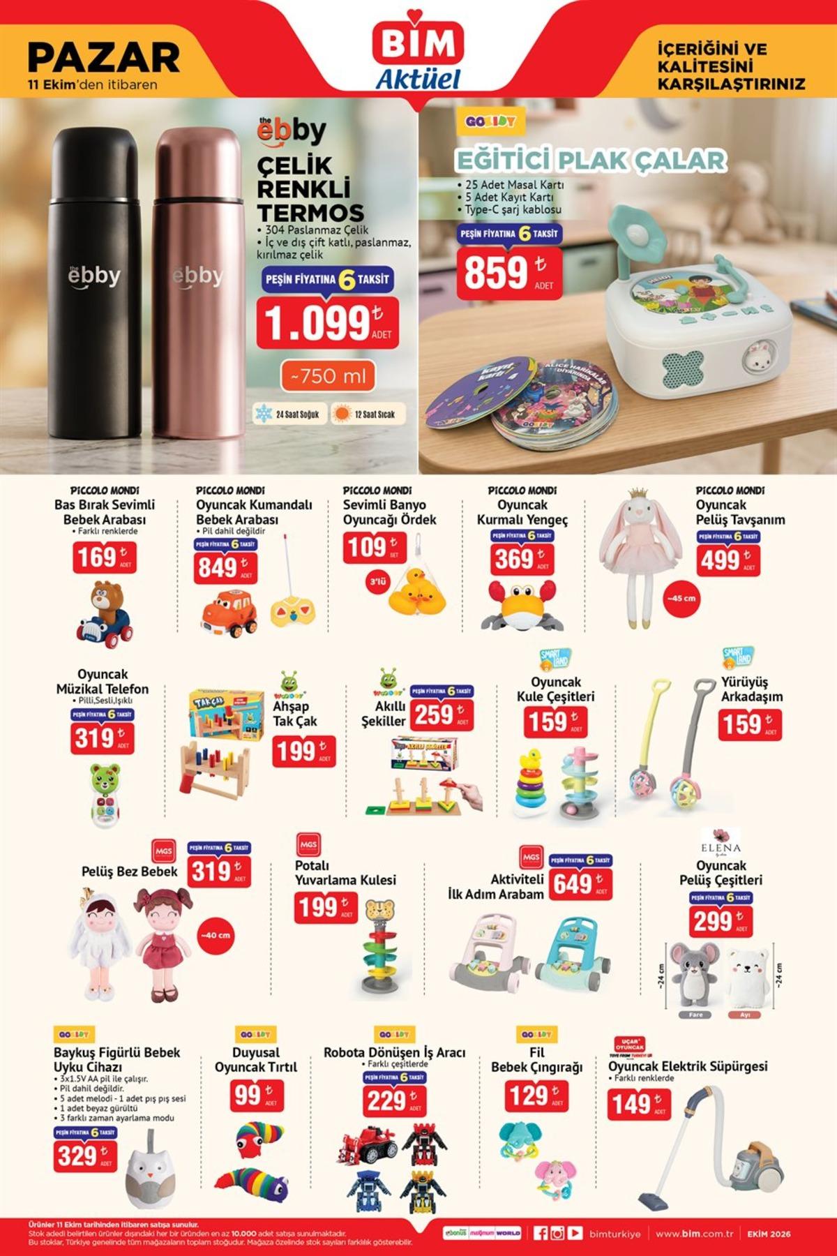 BİM e Philips dikey süpürge geliyor! 9-11 Ekim 2026 BİM Aktüel Kataloğu 8