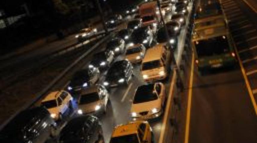 İstanbul&rsquo;da bayram trafiği