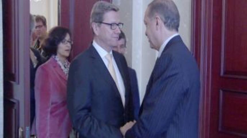 Başbakan Erdoğan, Almanya Dışişleri Bakanı&rsquo;nı kabul etti