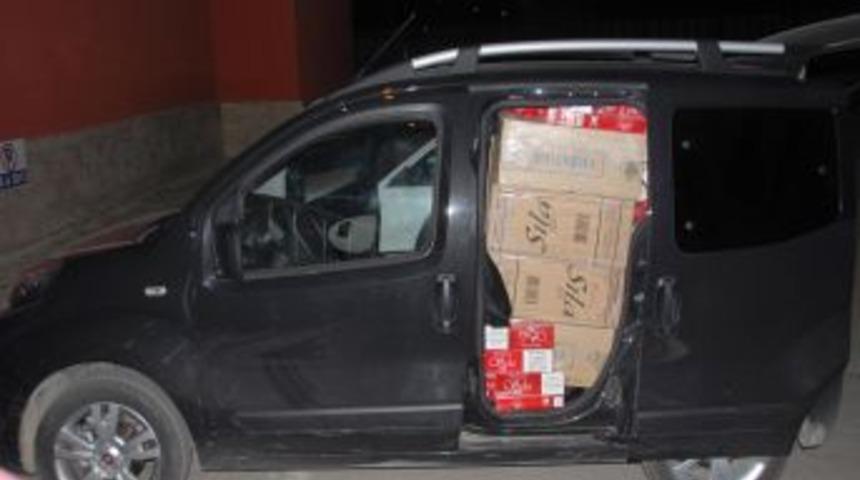 Sivas&rsquo;ta 74 bin 188 paket ka&ccedil;ak sigara ele ge&ccedil;irildi