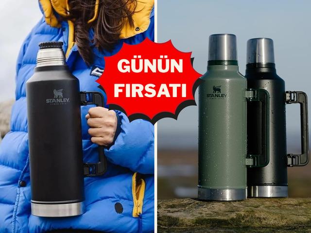 Her ay y&uuml;zlerce satan Stanley termosun fiyatı dipte!