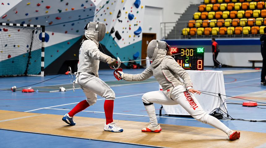 &Ccedil;ayyolu eskrim kursu arayanlar i&ccedil;in Konutkent&rsquo;te farklı bir spor rotası