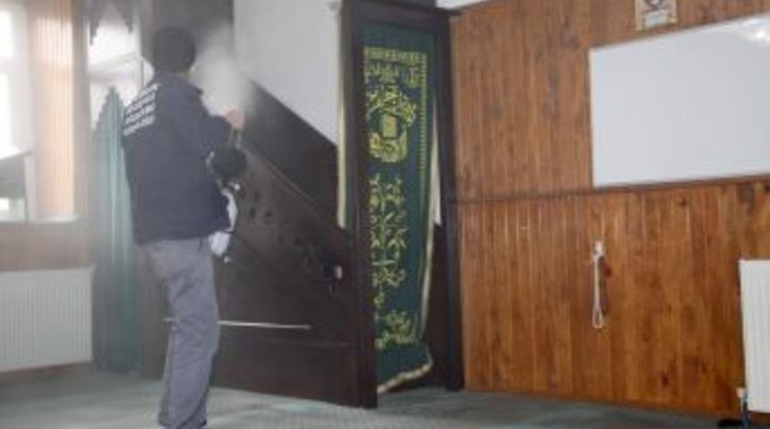 &Ccedil;ubuk'ta kesimhaneler dezenfekte ediliyor