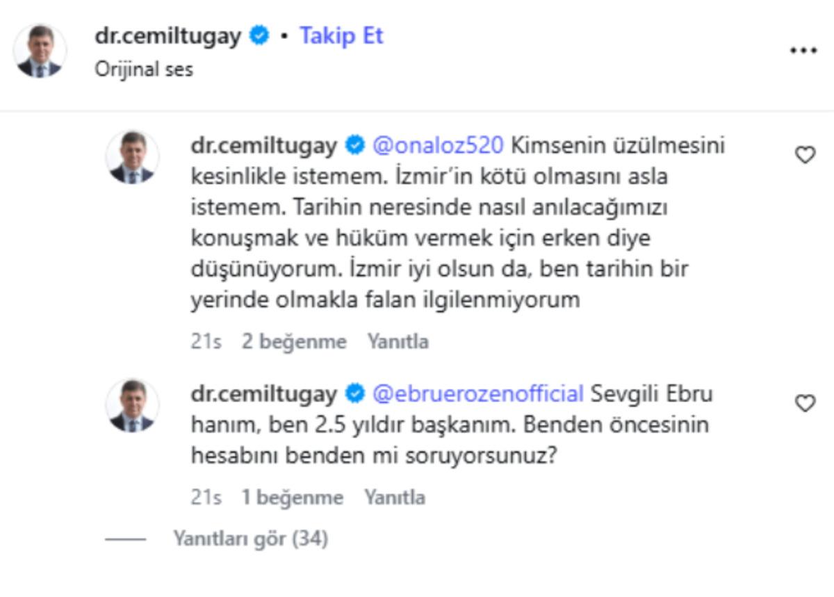Cemil Tugay dan Instagram da yoğun mesai: Yorum yağmuruna tek tek yanıt verdi 6