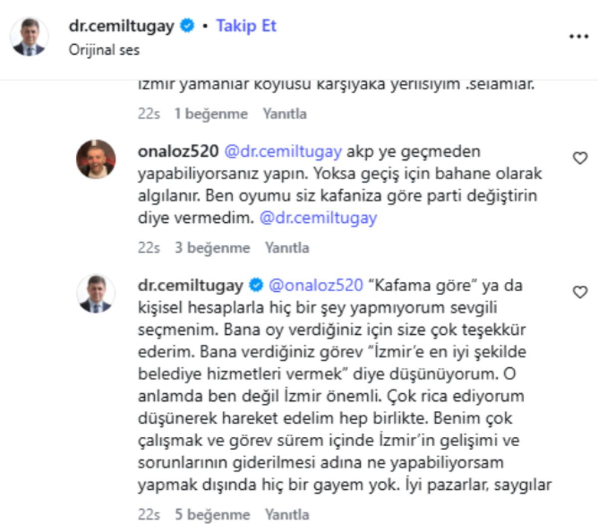 Cemil Tugay dan Instagram da yoğun mesai: Yorum yağmuruna tek tek yanıt verdi 3