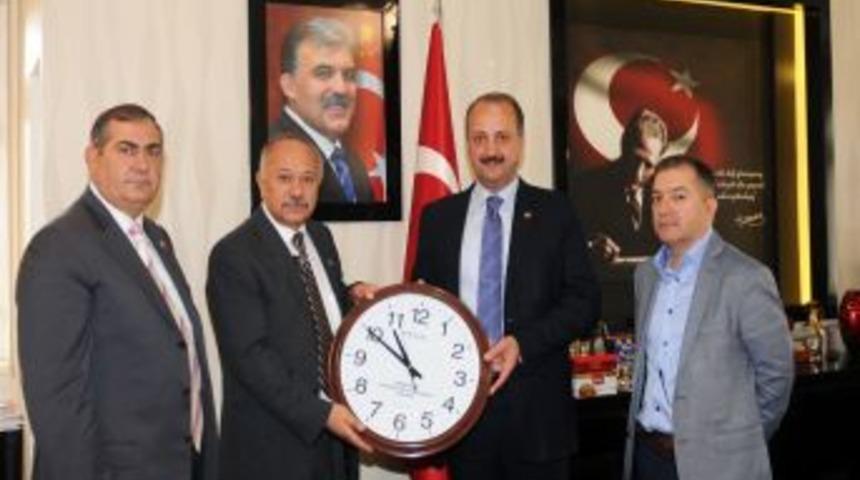Ankara Kuyumcular Odası'ndan Başkan Akg&uuml;l'e ziyaret