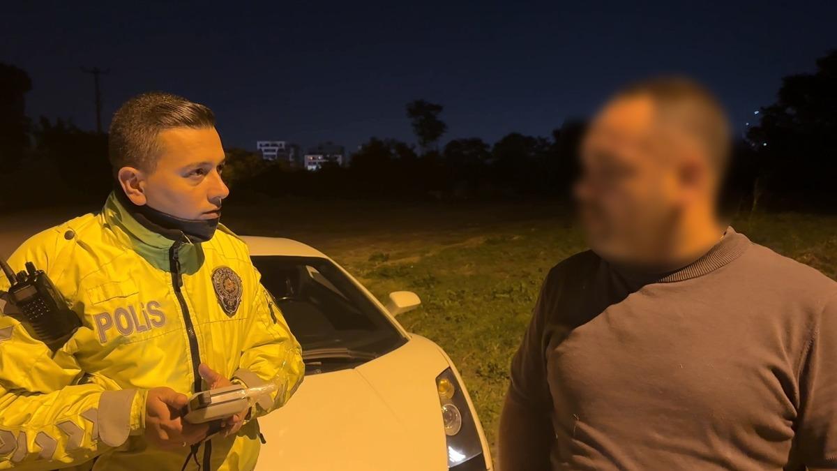 Lüks aracını bırakıp çalılıklara kaçan sürücü uyuyakaldı: "Horladım mı" 2