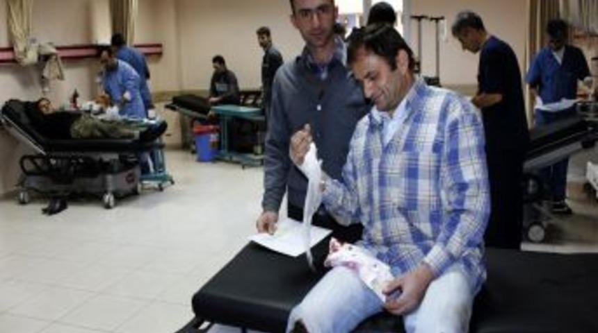 Kayseri'de acemi kasaplar hastaneleri doldurdu