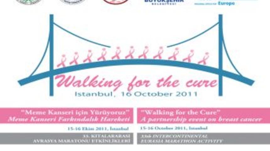 Meme kanseri hastaları, Avrasya maratonunda bir araya geliyor