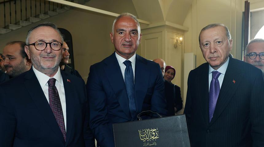 23 yıllık emek yeniden hayat buldu! Bakan Ersoy: "Gelecek nesillere aktarmanın mutluluğunu yaşıyoruz"