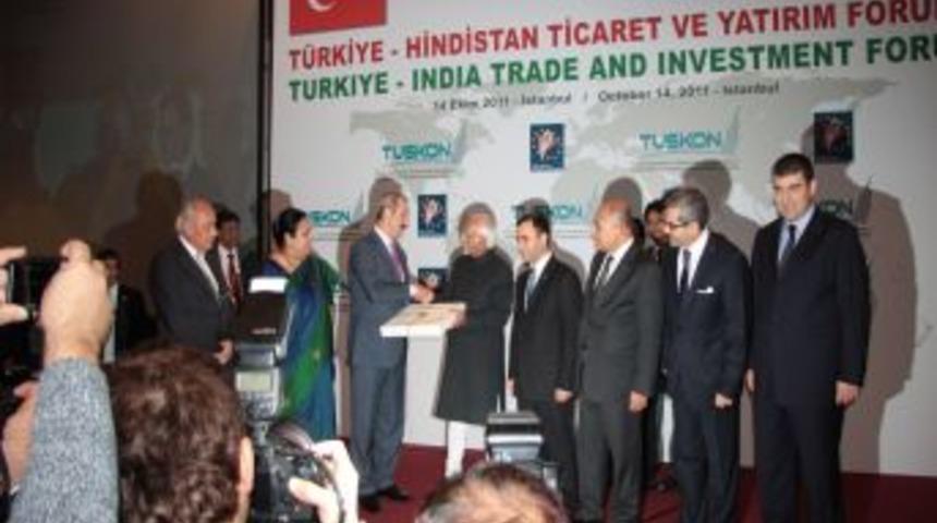 Ansari ve &Ccedil;ağlayan, TUSKON'un programına katıldı