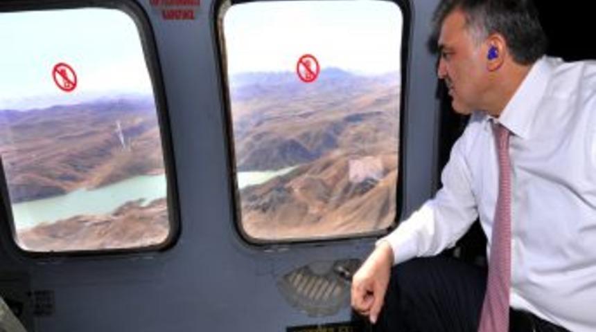 Cumhurbaşkanı'nın sınır birliklerini ziyareti