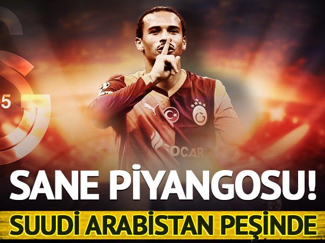 Galatasaray'a Leroy Sane i&ccedil;in Suudi Arabistan'dan dev teklif geliyor!