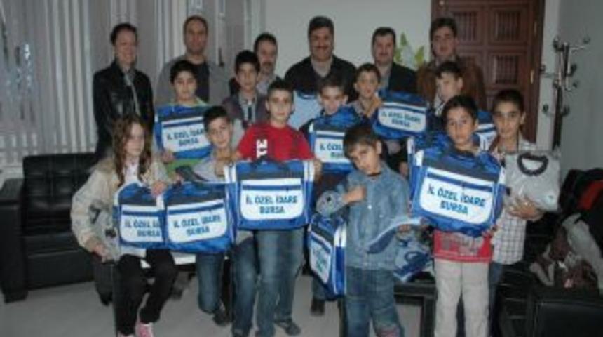Bursa'da İl &Ouml;zel İdare&rsquo;den g&uuml;reş&ccedil;ilere destek