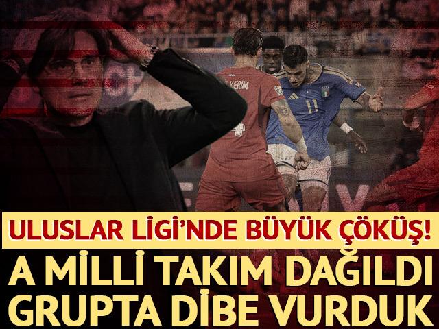 Milli Takım'da b&uuml;y&uuml;k yıkım! İtalya'ya 3-1 kaybettik, 0 puanla dibe vurduk