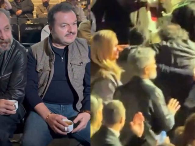 Konserden apar topar &ccedil;ıkarıldı! 2 kişi zor taşıdı 