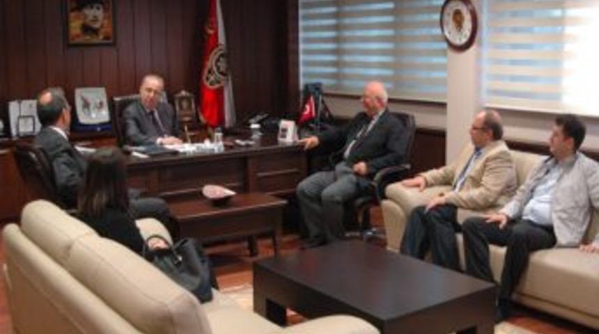 BOSİAD &uuml;yeleri, Emniyet M&uuml;d&uuml;r&uuml; Yılmaz'ı ziyaret etti