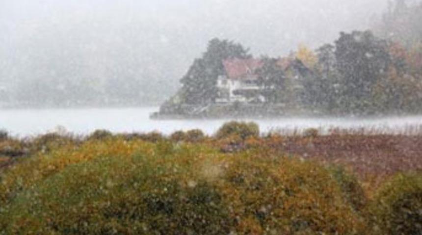 Sezonun ilk karı d&uuml;şt&uuml;