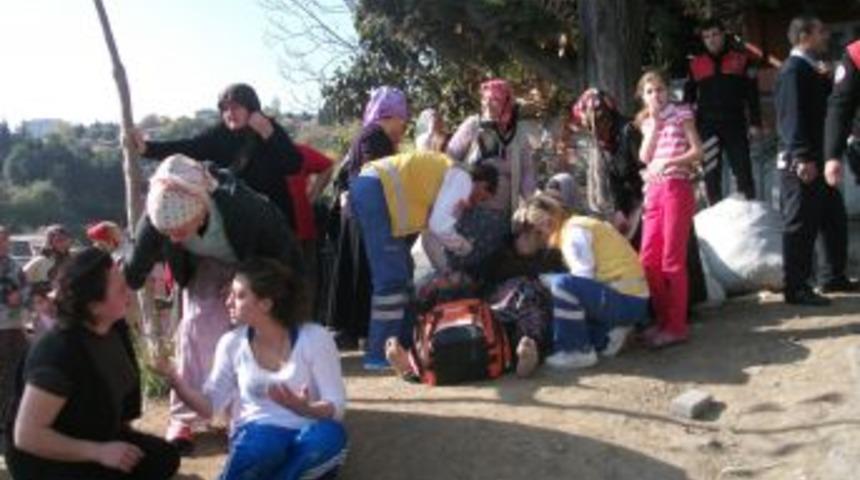 Boğaza nazır gecekonduda &ccedil;ıkan yangın korkuttu