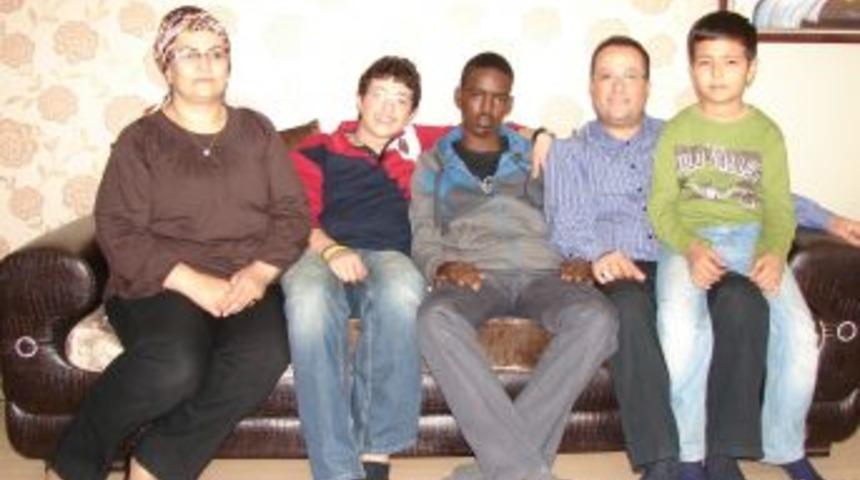 Kurban Bayramı'nda Somalili &ouml;ğrencilere aile şefkati