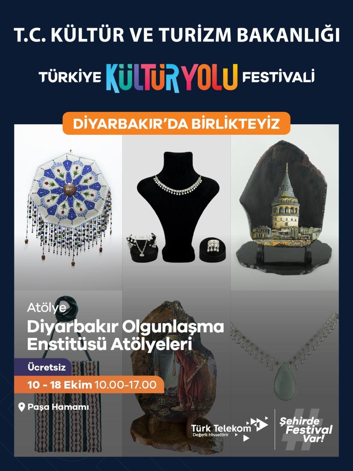 Diyarbakır, T&uuml;rkiye K&uuml;lt&uuml;r Yolu Festivali&rsquo;nin 22. durağı olacak 7