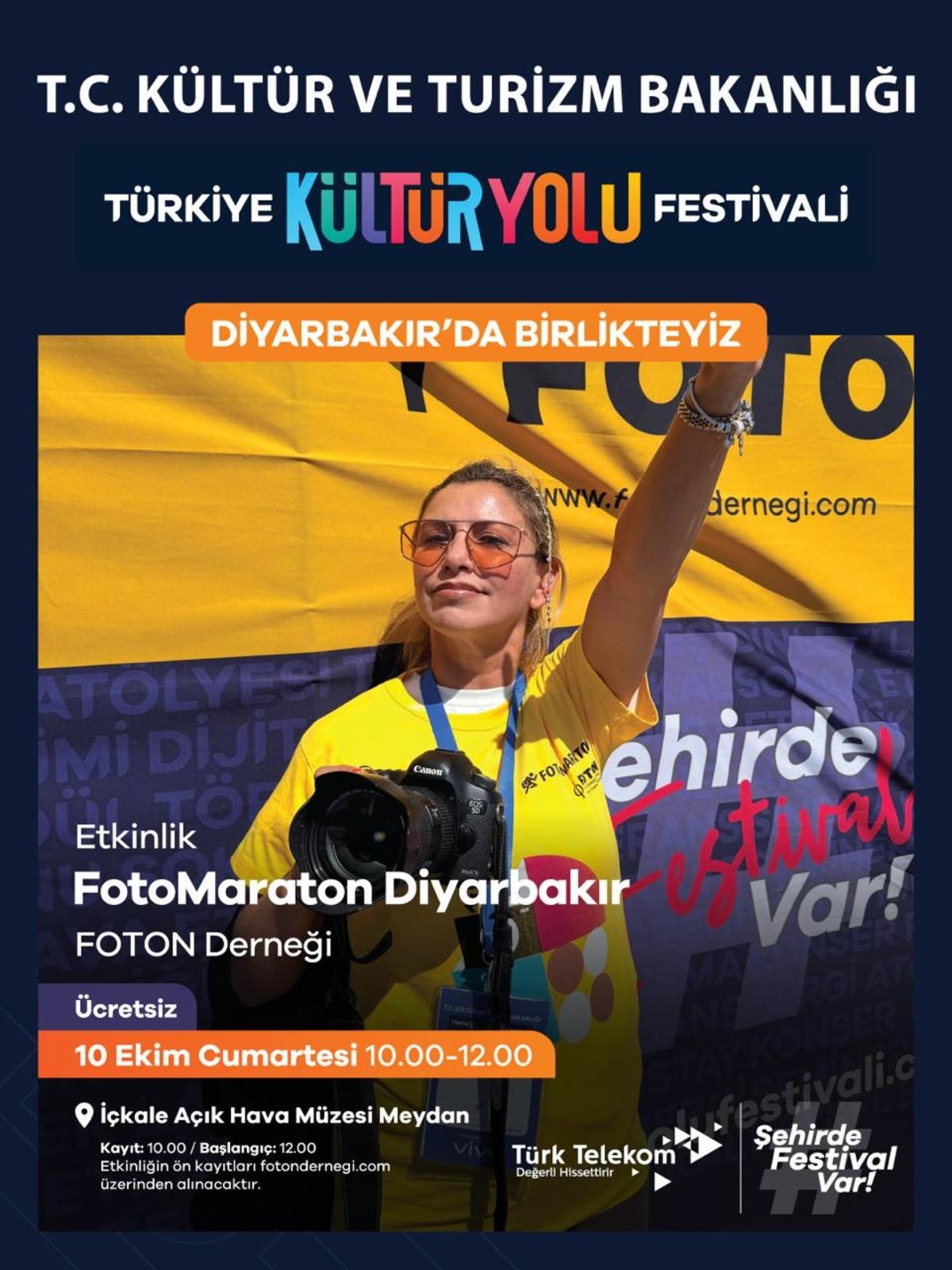 Diyarbakır, T&uuml;rkiye K&uuml;lt&uuml;r Yolu Festivali&rsquo;nin 22. durağı olacak 2
