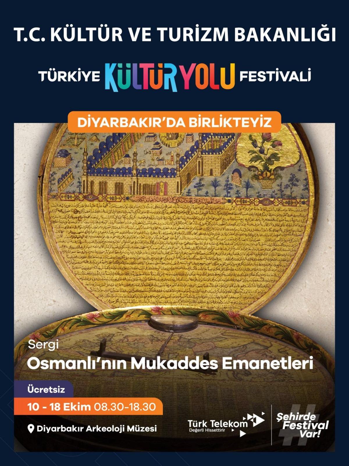 Diyarbakır, T&uuml;rkiye K&uuml;lt&uuml;r Yolu Festivali&rsquo;nin 22. durağı olacak 1