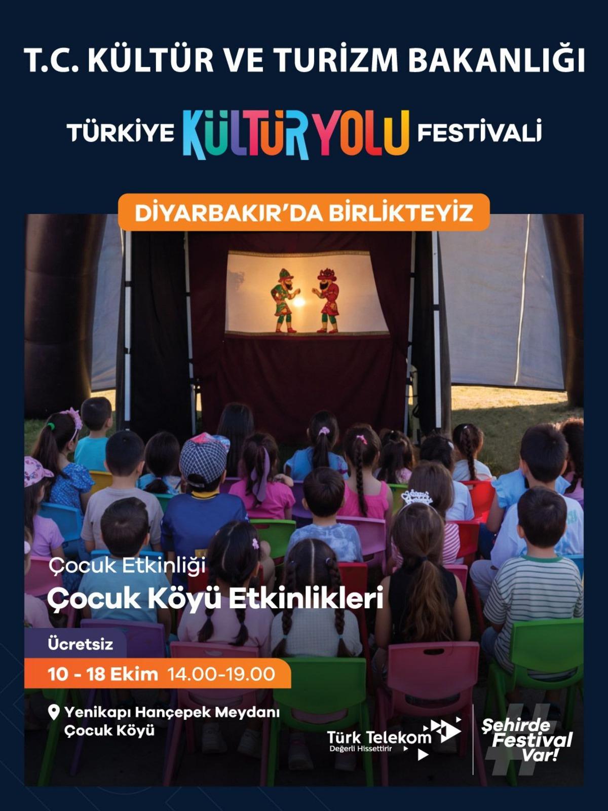 Diyarbakır, T&uuml;rkiye K&uuml;lt&uuml;r Yolu Festivali&rsquo;nin 22. durağı olacak 3