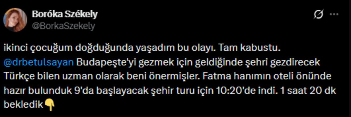 Bu kez de Fatma Betül Sayan Kaya nın Budapeşte gezisi gündemde: "Aşağıladı, iftira attı, beni bezdirdi" 5