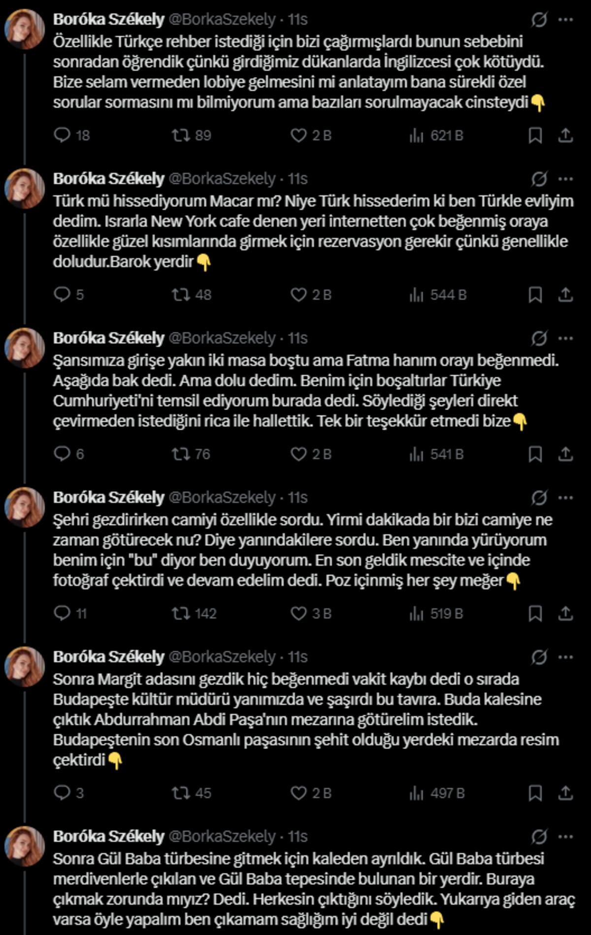 Bu kez de Fatma Betül Sayan Kaya nın Budapeşte gezisi gündemde: "Aşağıladı, iftira attı, beni bezdirdi" 6