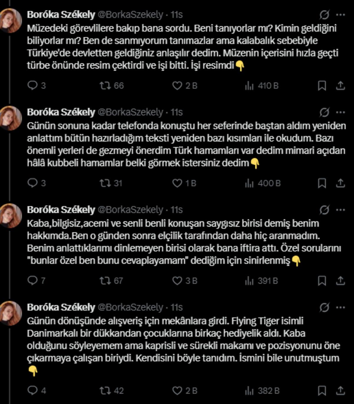 Bu kez de Fatma Betül Sayan Kaya nın Budapeşte gezisi gündemde: "Aşağıladı, iftira attı, beni bezdirdi" 8