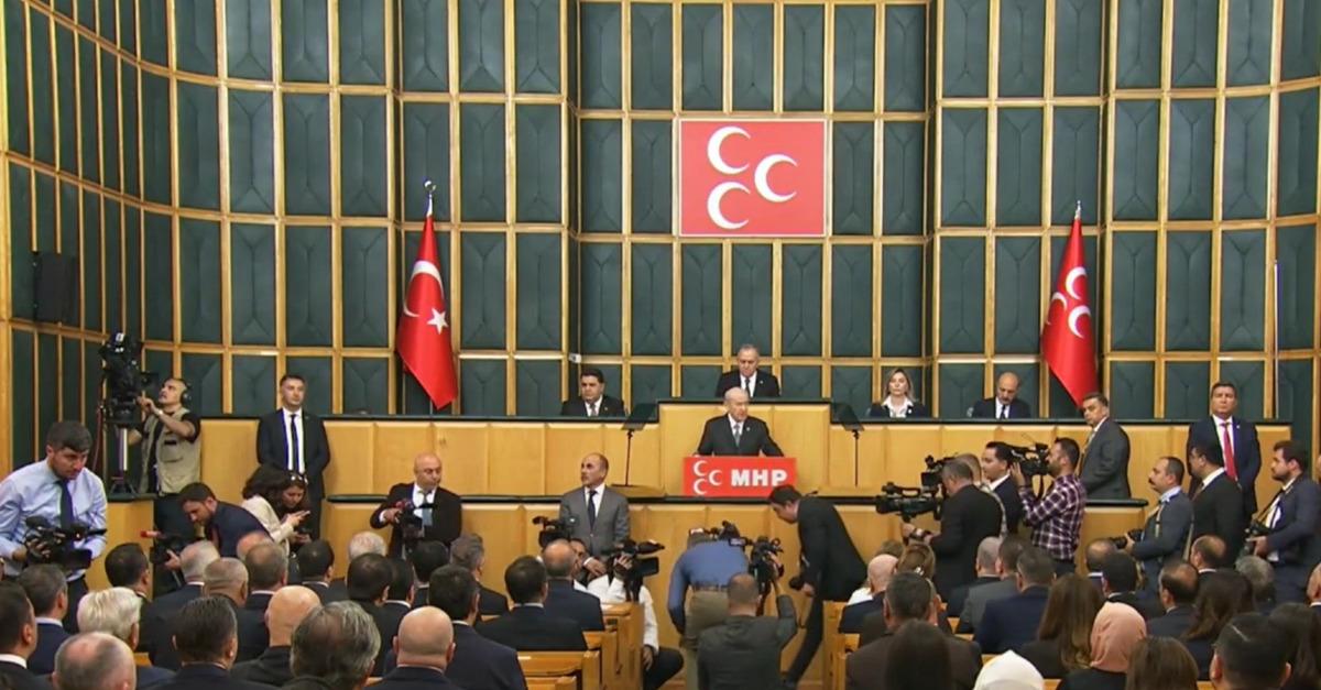 Son dakika | Bah&ccedil;eli den g&uuml;ndem yaratacak form&uuml;l: Y&uuml;r&uuml;tmede Erdoğan, yasamada MHP! "Bir kez daha aday olmalı" 1