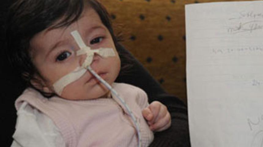 Minik Sudenaz i&ccedil;in T&uuml;rkiye ayağa kalktı