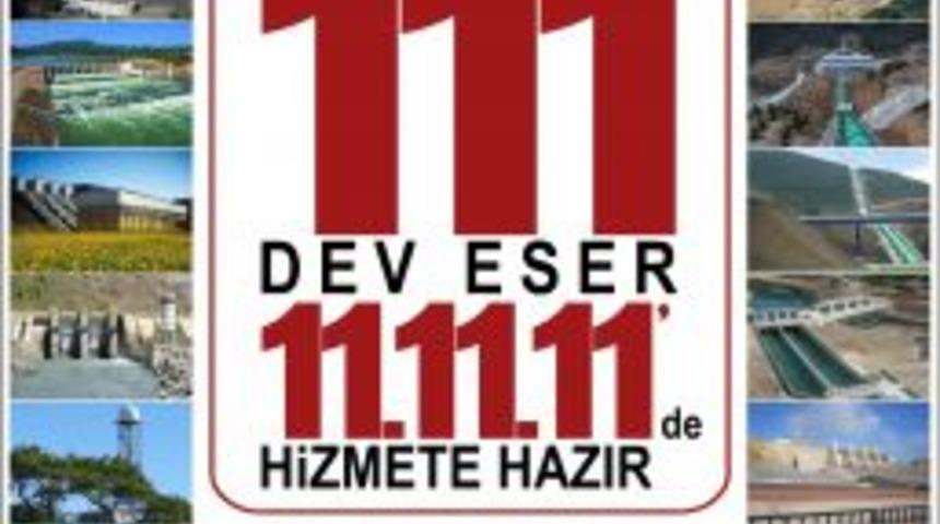 8 milyarlık 111 tesisin a&ccedil;ılışı yarın yapılıyor