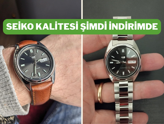 Sevgililer G&uuml;n&uuml;'nden &ouml;nce elinizde: Seiko saatler indirimde 
