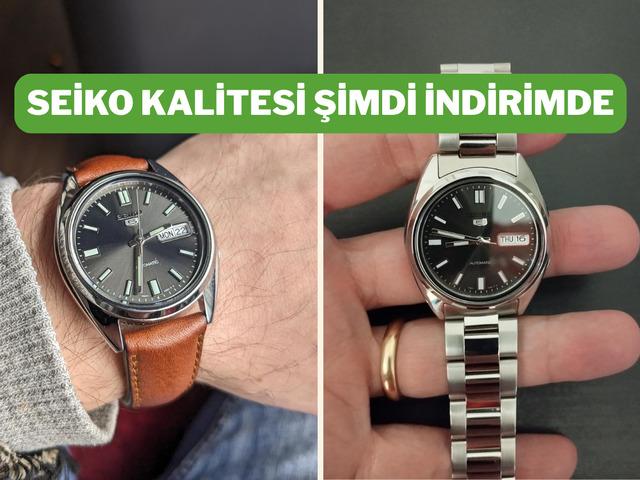 Yıllara meydan okuyan Seiko kol saati indirimde