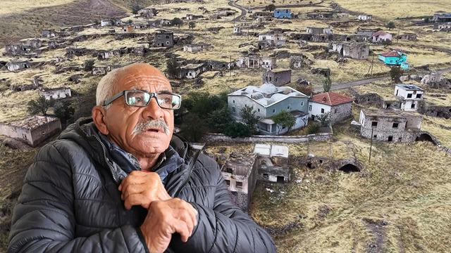 Hayalet k&ouml;y&uuml;n tek sahibi 72 yaşındaki Selami dede!