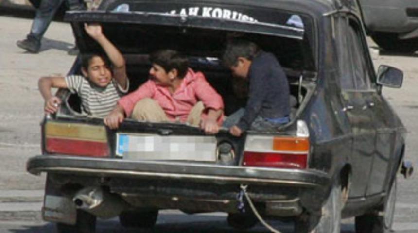 "&Ccedil;ocuk istifi" yolculuk!