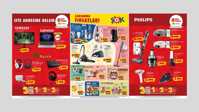 ŞOK'a Philips robot süpürge geliyor! 7 Ekim 2026 ŞOK Aktüel Kataloğu