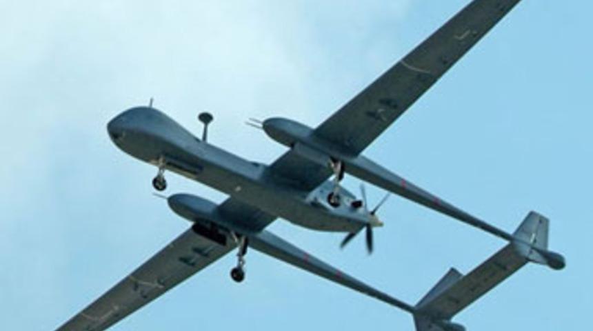 İsrail Heron'u Adana'ya d&uuml;şt&uuml;!